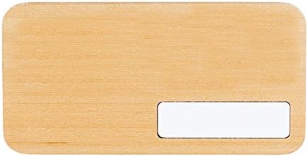 Shinkyo SK-WNS-1F Room Name Tag Sign, Flat Type, Solid Color