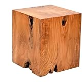 Carolina Classic Vico Teak Outdoor Root Side Table