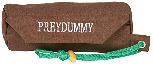 BULLYZEI Futterdummy 18x7cm BRAUN Preydummy Bringsel befüllbar