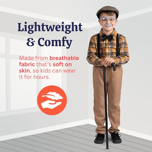 Disfraz Completo Niño Viejo Grandpa Talla XL miniatura 4