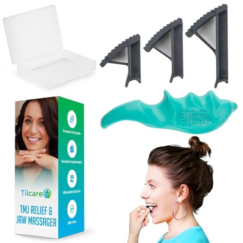 Alivio TMJ y masajeador TMJ de Tilcare – Mejor alivio para el dol...