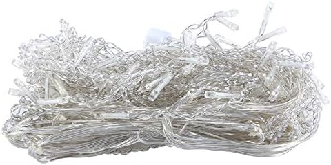 Miniatura 6 de PUHONG Luces de cortina de ventana de hadas, 9.8 pies, 300 luces LED para decoración del hogar 8 modos y resistente al agua para Halloween, Navidad,