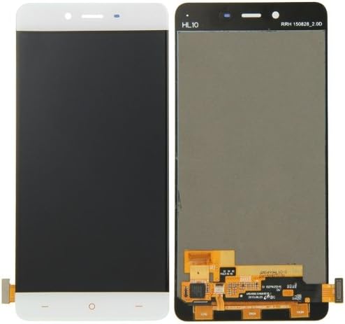 Wblue LCD Screen + Touch Screen Digitizer Assembly for OnePlus X (White)