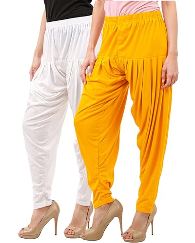 Image of Buy That Trendz Patiala Salwar for Women Relaxed Fit Viscose Patiyala Salwar Harem Bottom Pants