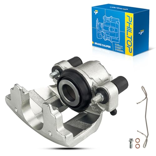 Image of PHILTOP Rear Right Brake Caliper w /o Pads Compatible with 2001-2009 S60, 2003-2007 XC70, 2001-2007 V70, 1999-2006 S80, OE# 19-2601, Replacement Disc Brake Caliper Assembly