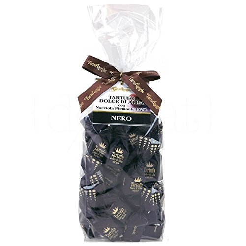 Trüffelpralinen Dolce di Alba dunkle Schokolade 200g. Tartuflanghe. 12 Stk.