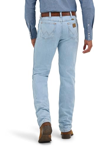 0936 Cowboy Cut Slim Fit Jean, Gold Buckle Bleach, 27W x 34L3