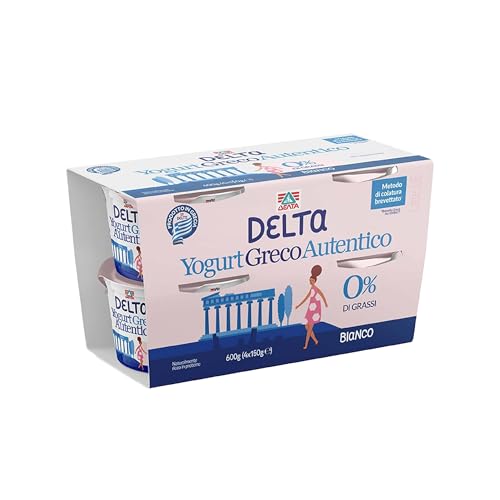 Yomo Delta Yogurt Greco 0% Grassi, 150gr x 4 confezioni