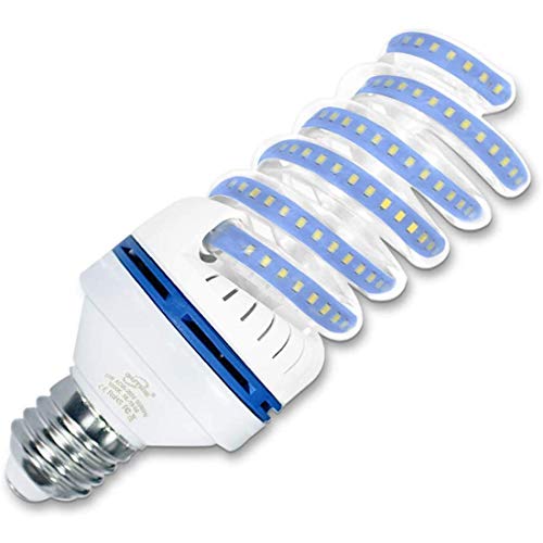 Ampoule LED spirale A21 cold light de 5000K pour grands volumes