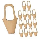 SOPOTUTU Bolsas de Papel Kraft para Envolver Flores 15 Piezas Tamaño Mediano con Asas Resistentes para Ramos y Regalos Papel de Obsequio Ecológico para Manualidades y Embalaje Decorativo