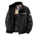 Design brodé : avec un détail brodé élégant, cette veste zippée ajoute de l'élégance à votre garde-robe d'hiver décontractée. Parfait pour le port quotidien ou pour superposer pour plus de chaleur