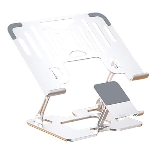 Soporte de refrigeración para laptop para aliviar dolor cervical con espacio doble ajustable 5