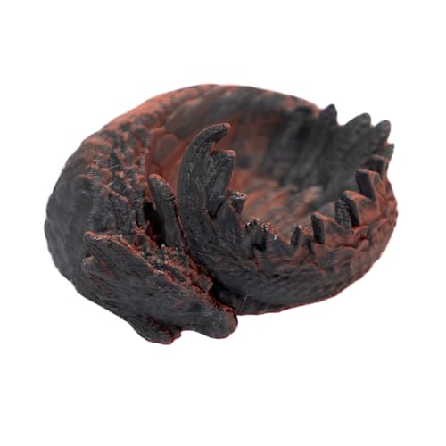 PLAYMATS FABV002 Würfelhalter, Schwarz-rot, 5x5 cm