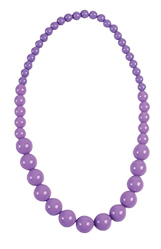 Collier de perles Forum Novelties X76707 lavande pour customiser un déguisement femme rapidement