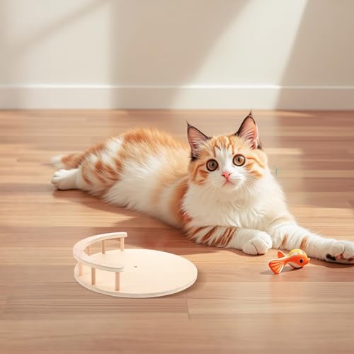 Marche pour chat robuste bois pour éviter l'ennui - 5