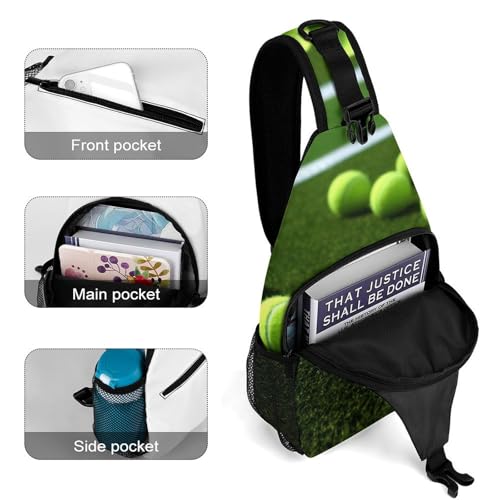 Morrales sling tipo bandolera para trekking y uso casual miniatura 4