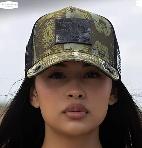 Image of Red Monkey TEX-USA RM1517 New Limited Edition Trucker Snapback Hat Cap | 2 Colors