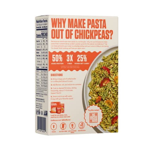 Banza Chickpea Pasta, Rotini, 8 Oz #TOP1