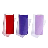 Material fiable: hecho de organza de alta calidad, duradero y lavable, no es fácil de romper, fácil de cortar la longitud de acuerdo a tus necesidades, y el carrete de tul es bueno para muchos tipos de manualidades o decoración.
