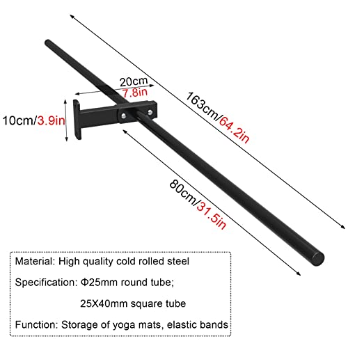 LJBP Yoga Tappetino Supporto Mensola Semplice Asta...