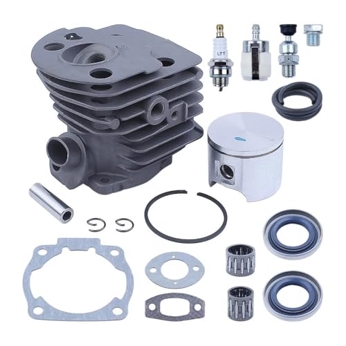 Segment de piston 46mm pour réparer une panne de compression sur tronçonneuse 55 et 51