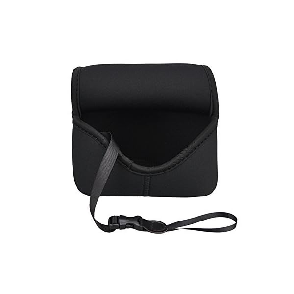Maxsimafoto - MSF-CS1 Ultra Light Neopren Schwarz Kamera Tasche für Sony A5000, A5100, A6000 A6300 A6500 mit 16-50mm… – Bild 4
