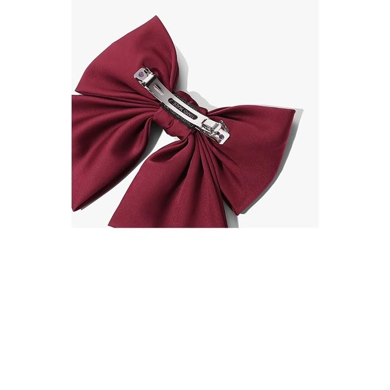 Red Large Bow HeaddressBlackHair Clip Hair ClipNew Year's Eve Hair Accessory For Women image 5
