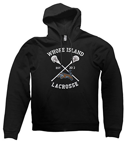 Whore Island Lacrosse Hoodie à isolation thermique et grande poche de rangement