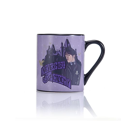 WOW STUFF! Wednesday Heat Changing Mug, Black/White, Medium - Image 2