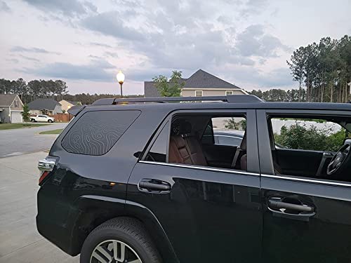 HIGH FLYING for Toyota 4Runner 5th Gen. 2010-2024 Car ABS Matte Black Side Door Handles Cover Trim 8pcs (with Keyless Hole), NOT Fit Limited by HIGH FLYING - Image 2