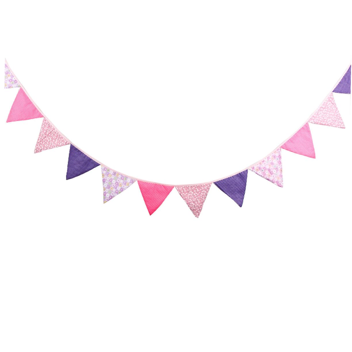 Cabilock 2 Banderines Triangulares Atractivos De Algodón Sólido Para Fiestas Ideales Para Cumpleaños Eventos Festivales Y Decoración.