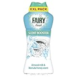 Fairy Fresh Fabric Conditioner Almond Milk & Manuka Honey 61 Washes, 735g, Mild Freshness That Lasts, For Sensitive Skin