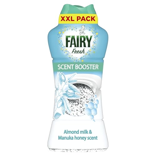 Fairy Fresh Fabric Conditioner Almond Milk & Manuka Honey 61 Washes, 735g, Mild Freshness That Lasts, For Sensitive Skin