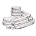 New Pig Oil-Only Absorbent Sock, Absorbs Oil-Based Liquids, Repels Water, 1-Gal Absorbency, 3" Diam x 48" L, White (12 Socks), SKM210