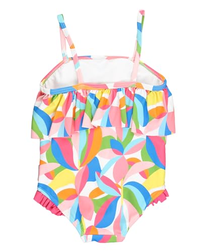 Image of RuffleButts Baby /Toddler Girls Ruffle Strap One Piece Swimsuit w /UPF 50+ Sun Protection
