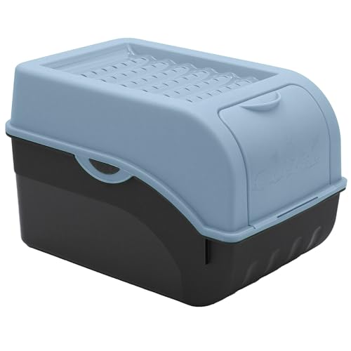 ARTECSIS - Caja de conservación de alimentos (5 L, 6 pegatinas), color azul pastel
