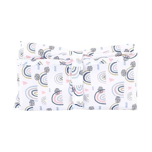 Trocador de fraldas portátil à prova d'água para troca de fraldas leve para carro ao ar livre (arco-íris branco)