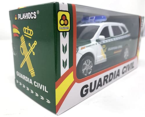 PLAYJOCS GT-8071 Civil Guard Car, Green, 15 cm x 7 cm x 6 cm - Image 3