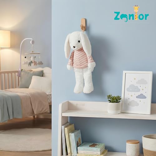 Image of 3-in-1 Bunny Plush Backpack for Kids - Play, Store, Carry Soft Toy Bag - Interactive Toddler Daypack for Travel & School