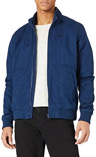 Wrangler Men's The Bomber Jacket, Navy 