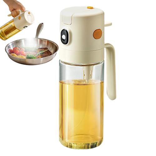 Birtern Pulverizador de para cocinar, recipiente recargable de alimenticio de 550 ml, pulverizador de de cocina, para ensaladas, alimentos, salsas, hornear, utensilios de cocina