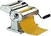 Maury's Sfogliatrice Inox Macchina Per La Pasta Fresca all'Uovo per Fettuccine Tagliolini Funzionamento Manuale a Manovella Larghezza 9 Tagli in Acciaio e Rullo In Alluminio (Larghezza 150 mm)