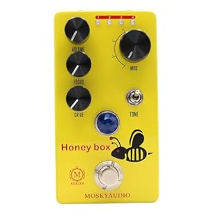 Based on Mad Professor Sweet Honey Overdrive. It is designed to overdrive distorted amplifiers and give dynamically controlled light overdrive on clean sounds. Distortion level can be controlled by pick attack and pickup strength.Harder picking for o...
