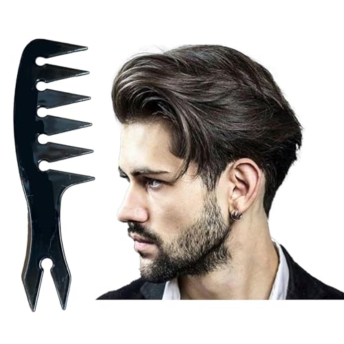 Totex Hair Styling Powder Wax & Styling Comb (Black No3) - Image 6