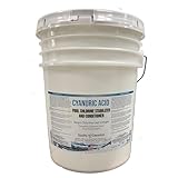 Quality Chemical Blue Pool Stabilizer - 100% Cyanuric Acid (CYA) - 30 lb. Pail for Swimming Pool Shock & Pool Shock Beads