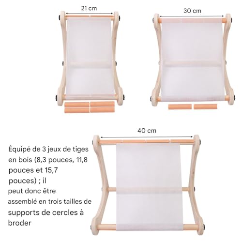 Présentoir Portable En Bois pour Vos Activités Créatives à la Maison