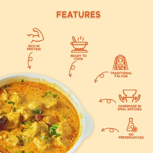 Image of Being Bania Besan Gatta - Gatte , 500g | Marwari Gatta Sabzi | Rajasthani food | Home made | Ready to cook