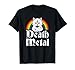 Death Metal Shirt Satanic Cat Rainbow Rock Goth Concert Tee