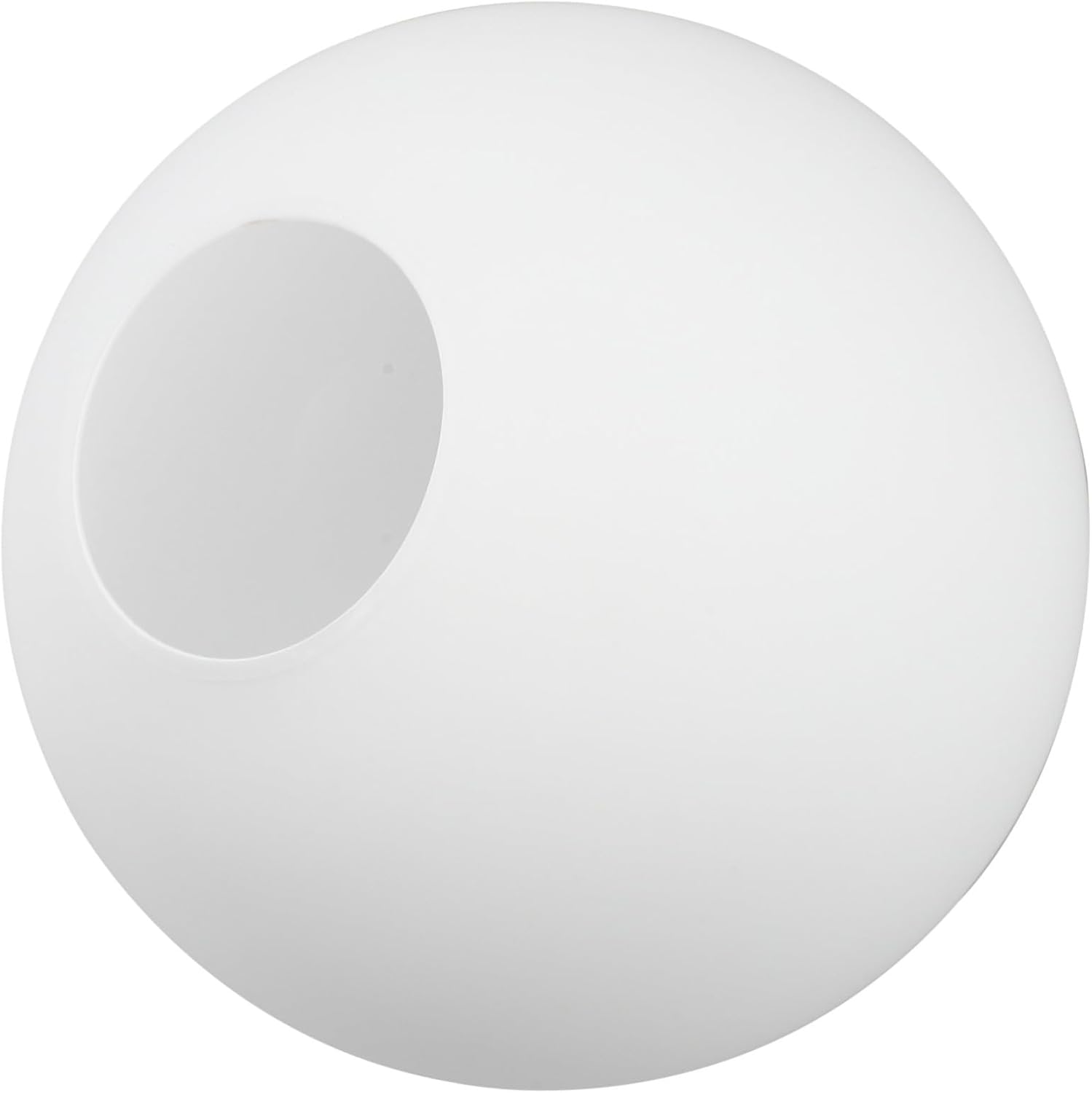 Amosfun 2pcs Spherical Frosted Glass Lampshade Decorative Light Cover for Home Dorm and Hotel Use Creates Warm Atmosphere Design for -term Use