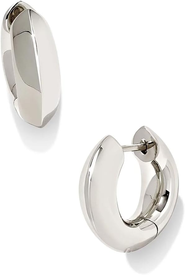 Kendra Scott Mikki Metal Huggie Earring, Fashion Jewelry for Women